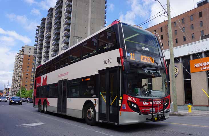 OC Transpo Alexander Dennis Enviro500 8070